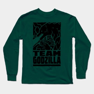 Godzilla vs King Kong - TEAM GODZILLA Long Sleeve T-Shirt